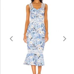 Bronx & Banco Yana Midi Dress NWT